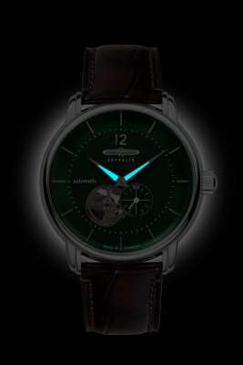 トランプ VIRTUOSO 2014 SPRING/SUMMER Zeppelin LZ 120 Bodensee Automatic Watch, Beige, 40cm