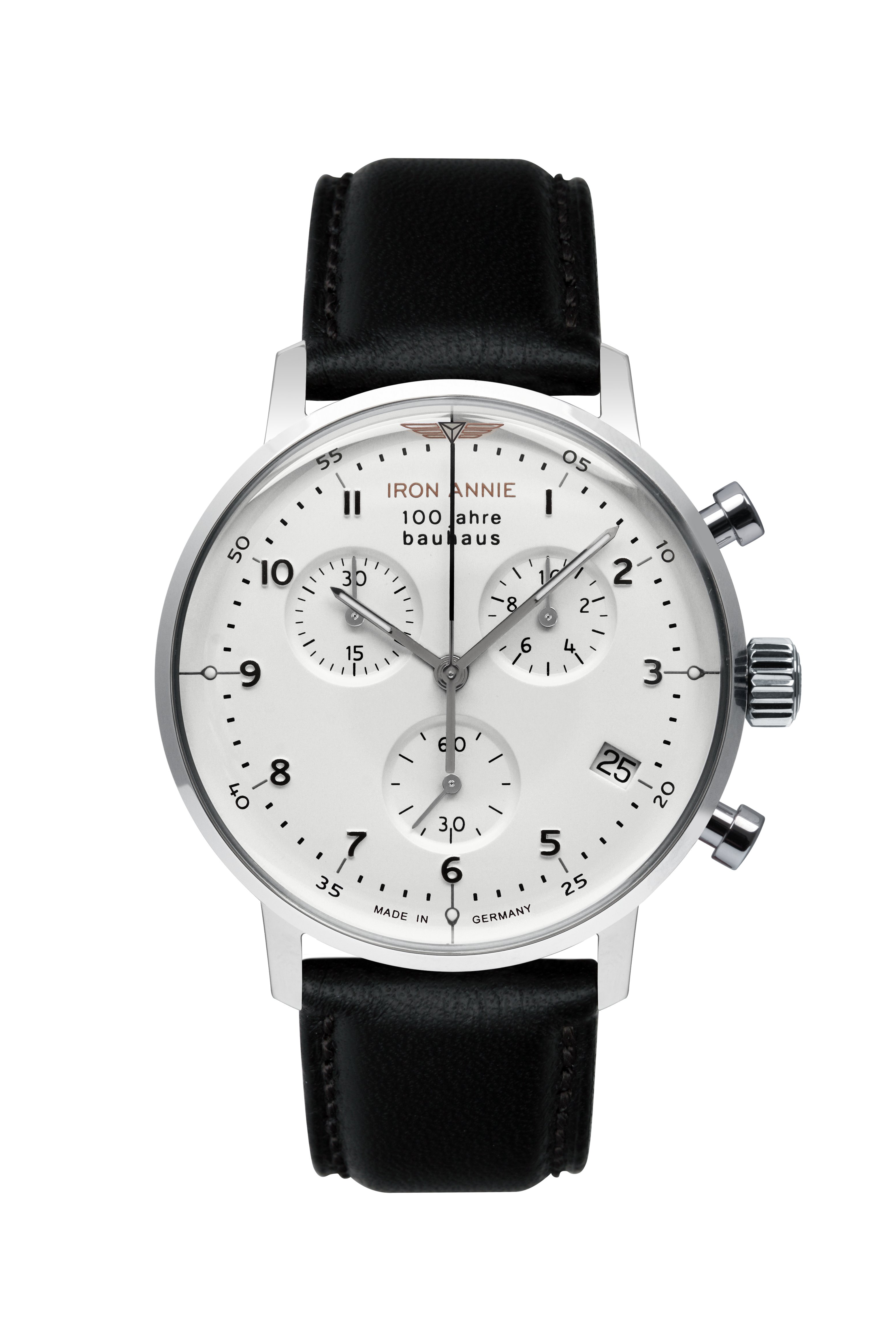 DAU, Iron Annie Bauhaus Chronograph ETA G10.212 Steelcase 40mm, Mineral