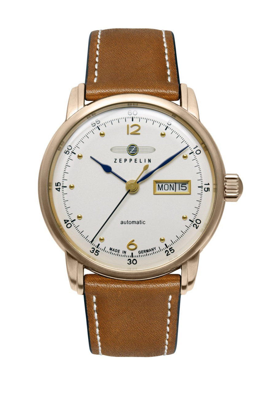 HAU, Zeppelin Barcelona Automatic DayDate 8205 Citizen 8205, Steelcase38 wr 5atm