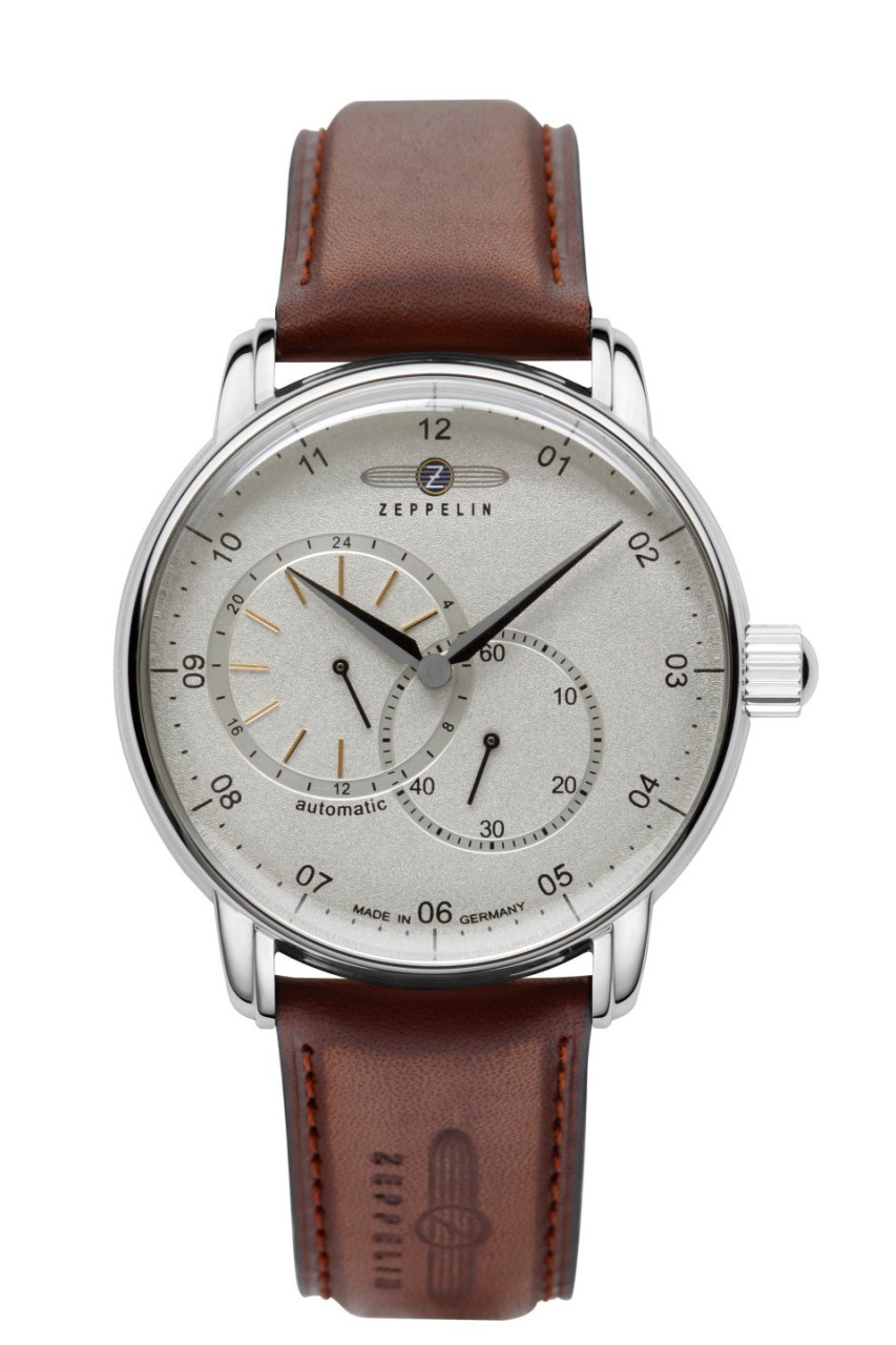 HAU, Zeppelin New Captain´s Line Automatic 82S7 Cal. 82S7 21 Jewels, Edelstahl wr 5atm