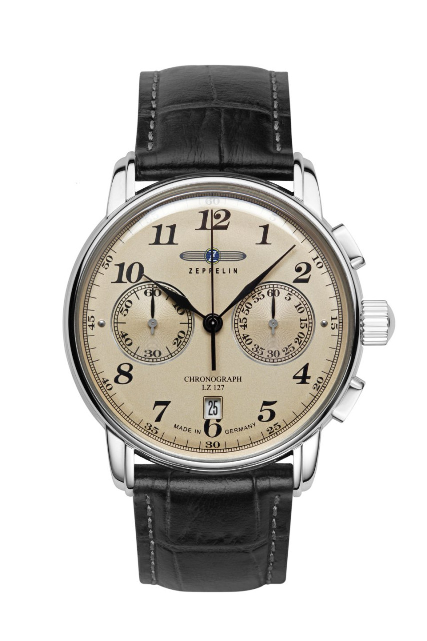 HAU, Zeppelin LZ 127 Chrono Cal. 6S21 Steelcase wr 5atm, MineralK1