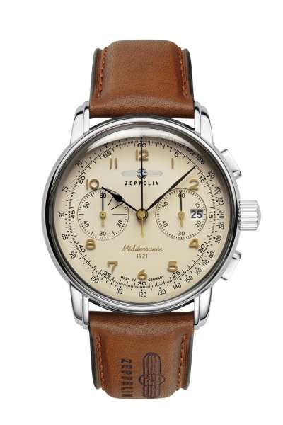 HAU, Zeppelin 100 Jahre Méditerranée Automatic Cal. 8205