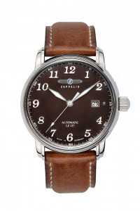 HAU, Zeppelin LZ-127 Automatik Cal. 8215 21 Jewels, Steelcase wr 5atm, MineralK1 HAU, Zeppelin LZ-127 Automatik Cal. 8215 21 Jewels, Steelcase wr 5atm, MineralK1