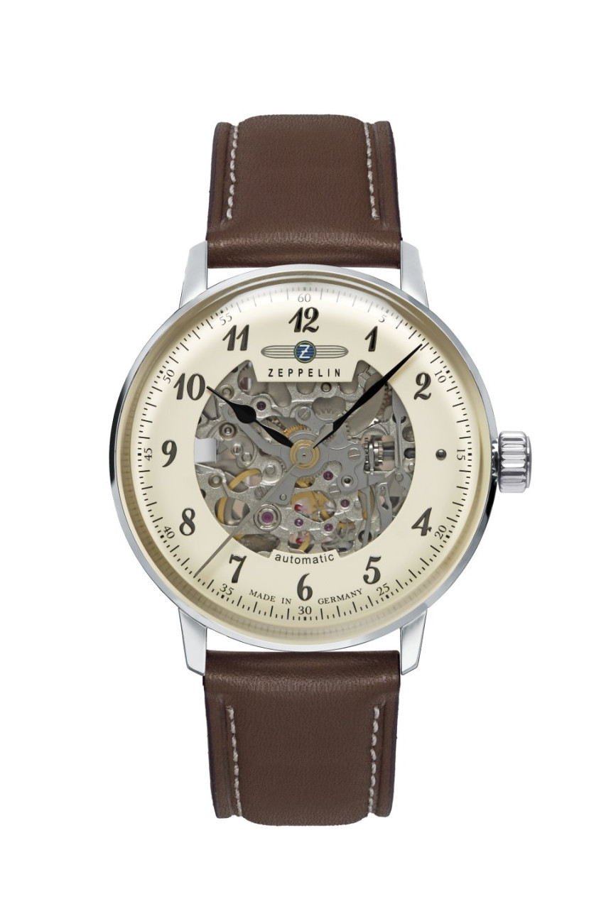 HAU, Zeppelin LZ129 Hindenburg Automatic Cal. 8N24 21 Jewels, Steelcase wr 5atm, MineralK1