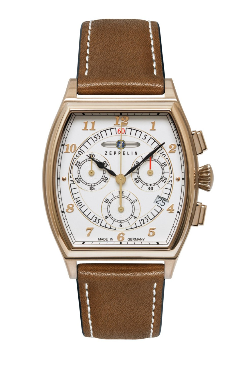 HAU, Zeppelin Metropolis Chronograph 5030.D Ronda 5030.D, Steelcase wr 5atm