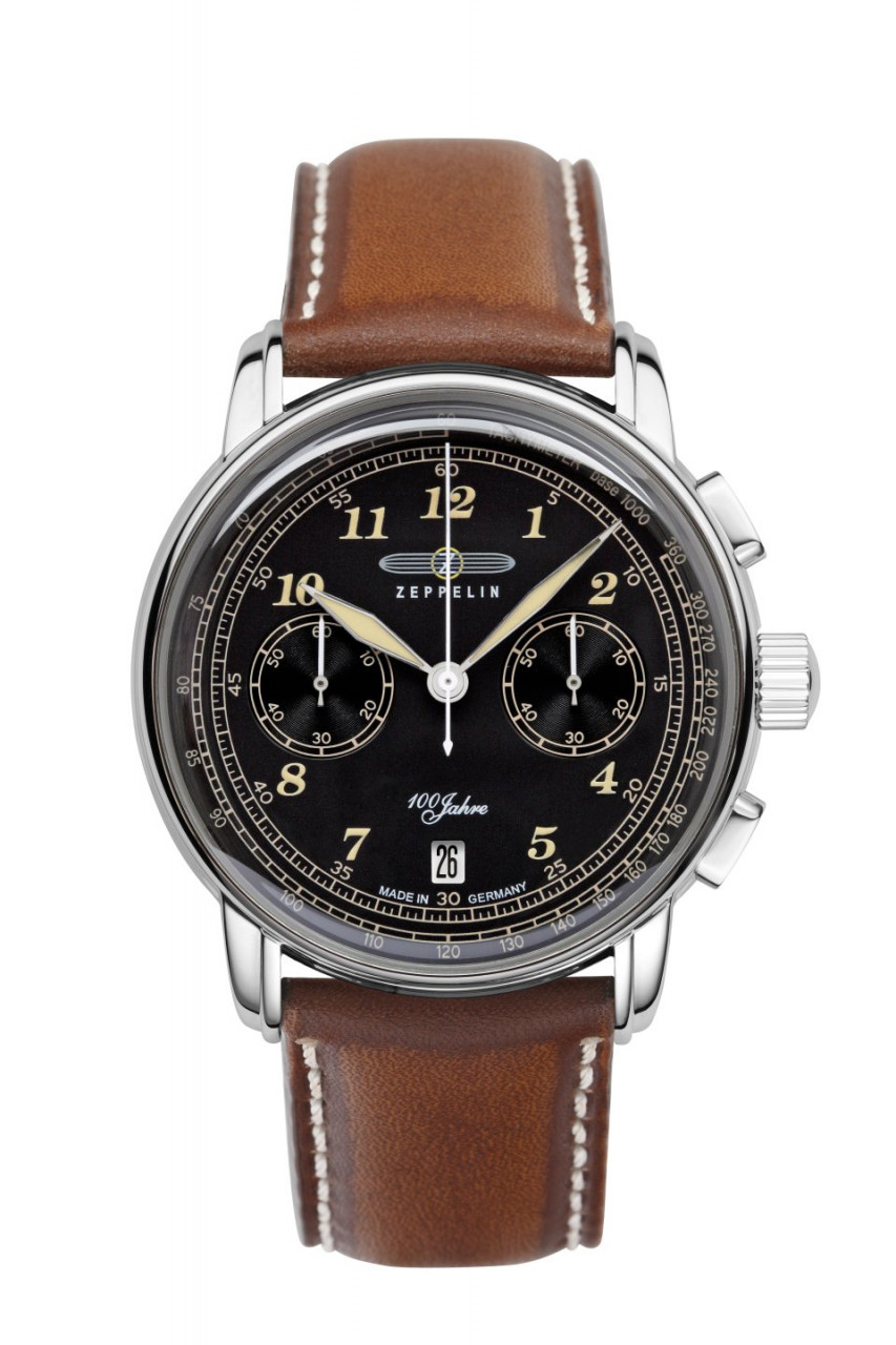 HAU, Zeppelin 100 Jahre Chrono Cal. 6S21 Steelcase wr 5atm, MineralK1