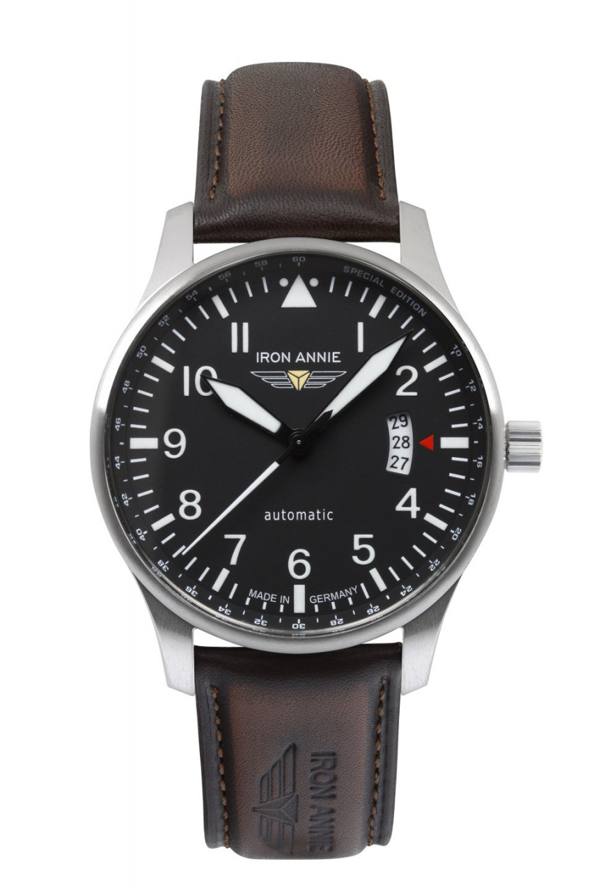 HAU, Iron Annie Automatic Cal.8215 Citizen/Miyota 8215 21 Jewels, Steelcase 5 atm