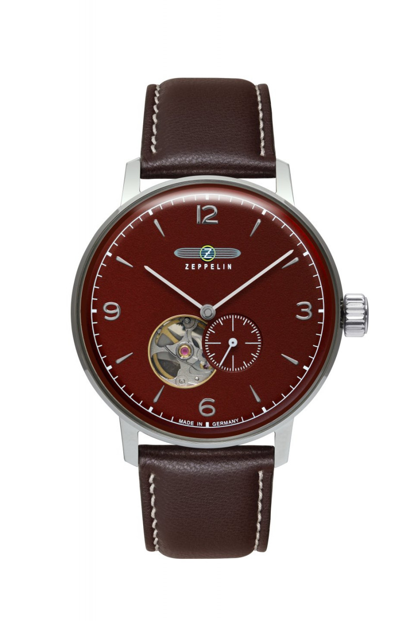 HAU, Zeppelin Hindenburg Automatik ´sustainable planet´ Kal. 82S5 21 Jewels, Steelcase 40mm, Mineral