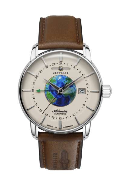 HAU, Zeppelin Atlantic Automatik GMT 9075 24 Jewels