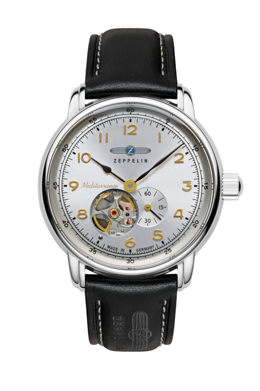 HAU, Zeppelin 100 Jahre Méditerranée Automatic Cal. 82S5 Steelcase wr 5atm, MineralglasK1