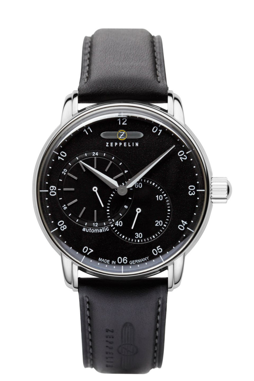 HAU, Zeppelin New Captain´s Line Automatic 82S7 Cal. 82S7 21 Jewels, Edelstahl wr 5atm