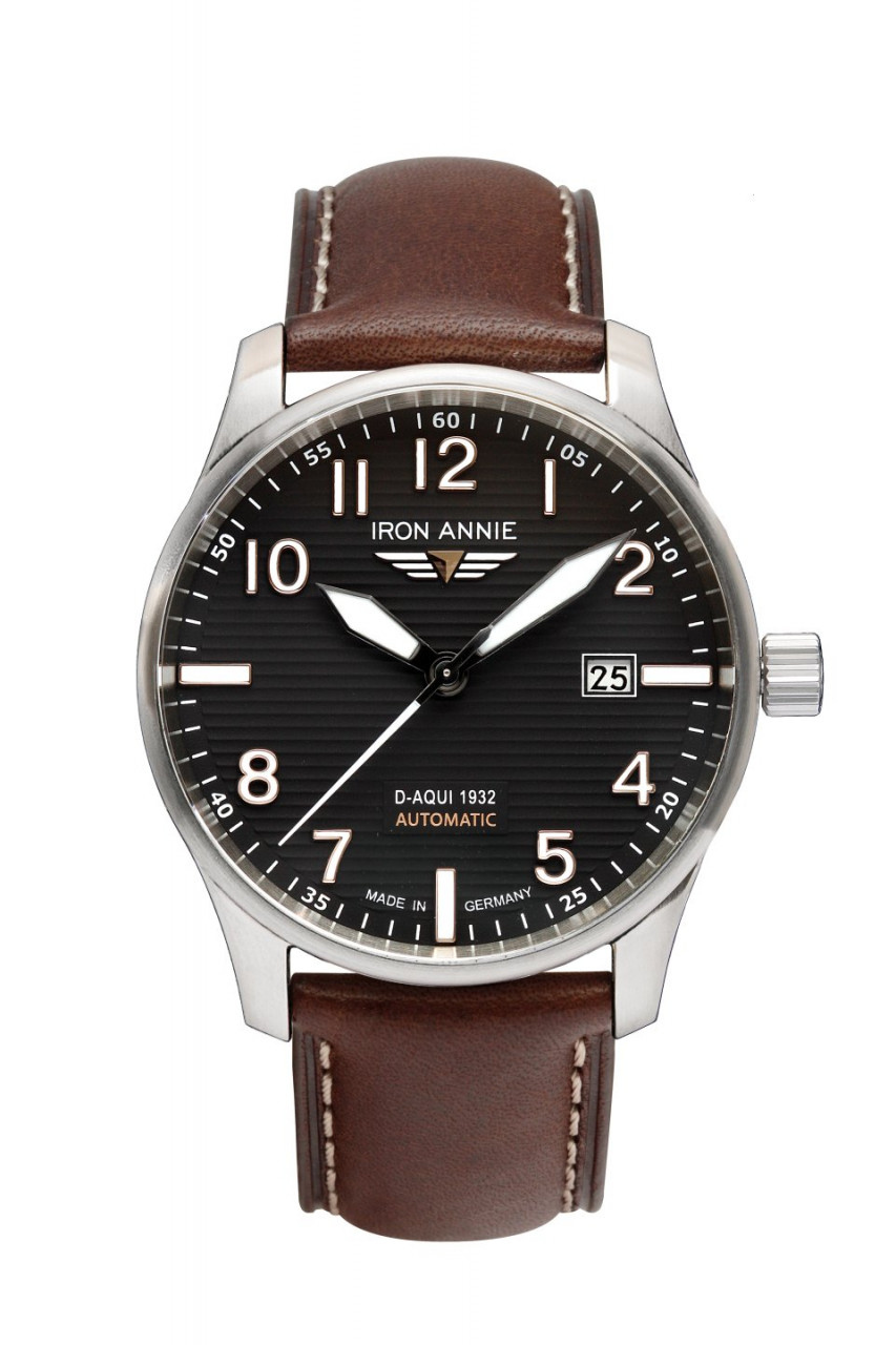 HAU, Iron Annie Automatic Cal.8215 Citizen/Miyota 8215 21 Jewels, Steelcase 10 atm