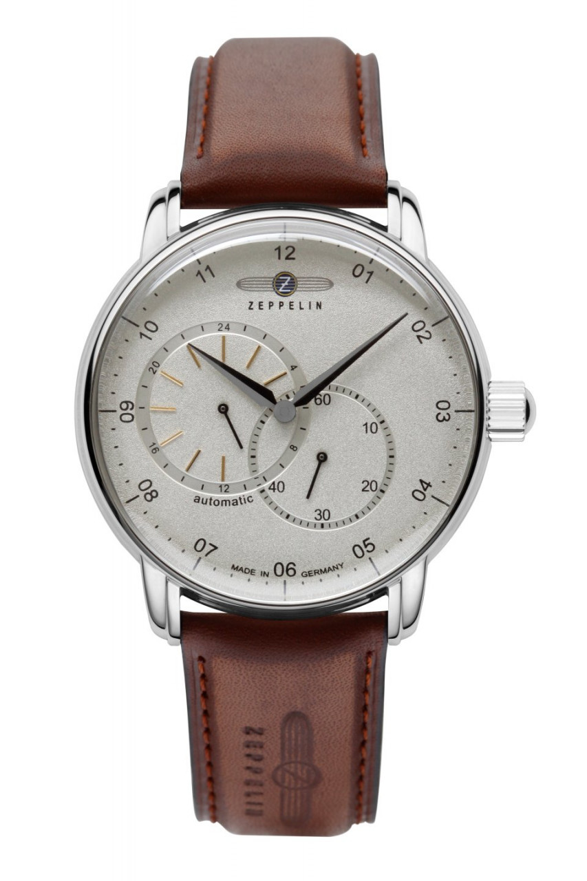 HAU, Zeppelin New Captain´s Line Automatic 82S7 Cal. 82S7 21 Jewels, Edelstahl wr 5atm