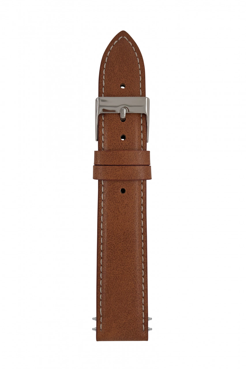 LB GM Brisbane rigenerato cognac, helle Naht f. 7138-3 Brisbane rigenerato, cognac,