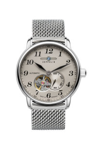 HAU, Zeppelin LZ 127 Autom. Cal. 82S5 MB 21 Jewels, Steelcase wr 5atm, MineralK1 HAU, Zeppelin LZ 127 Autom. Cal. 82S5 MB 21 Jewels, Steelcase wr 5atm, MineralK1