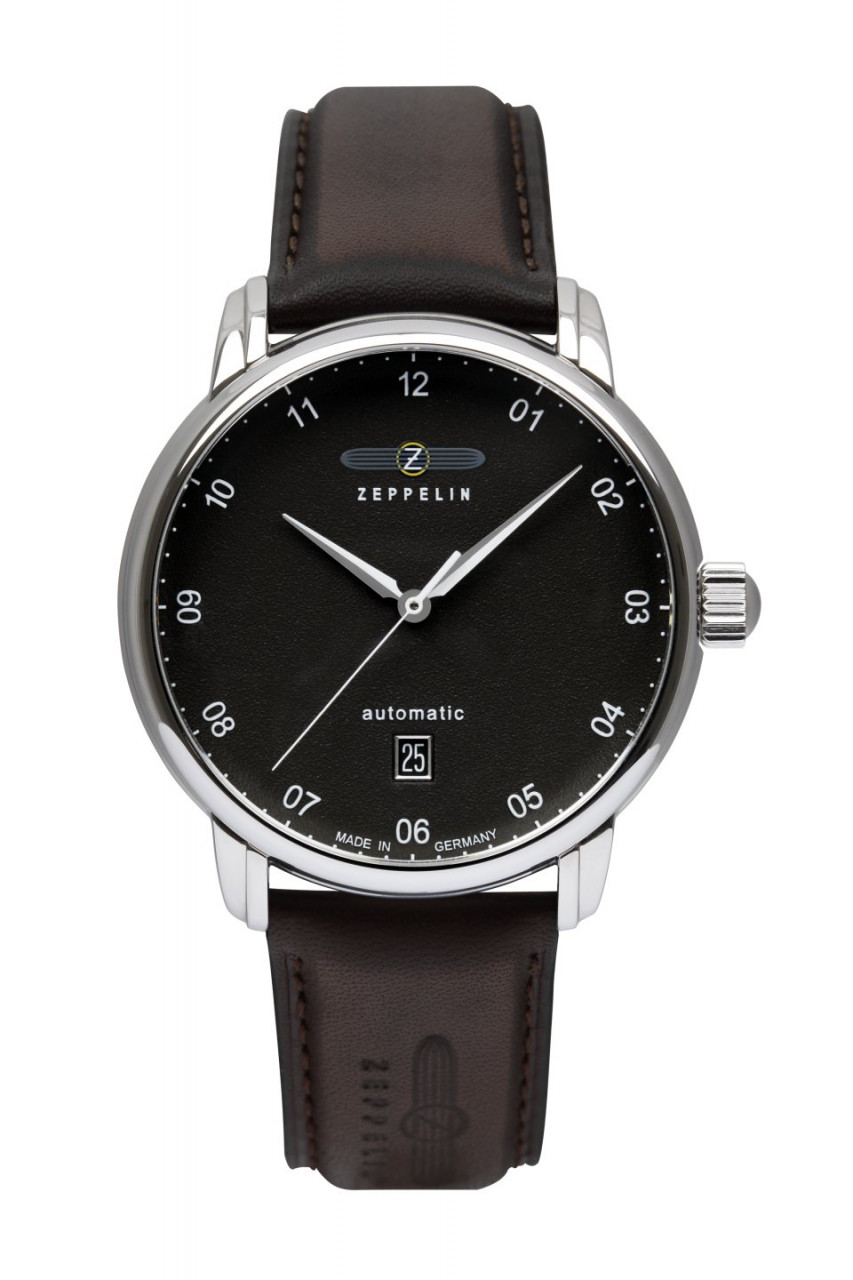 HAU, Zeppelin New Captain´s Line Automatic Swiss ETA 2824-2 25Jew./SW 200 26Jew., Edelstahl wr 5atm,
