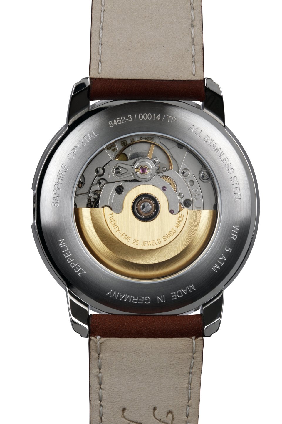 HAU, Zeppelin Atlantic Automatik Swiss ETA 2824-2/SW200, Steelcase wr ...