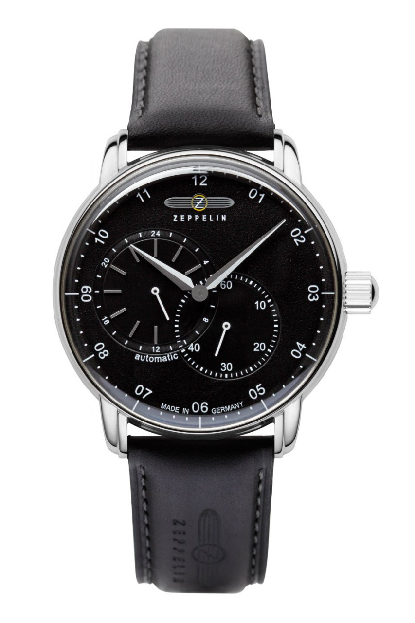 HAU, Zeppelin New Captain´s Line Automatic 82S7 Cal. 82S7 21 Jewels, Edelstahl wr 5atm