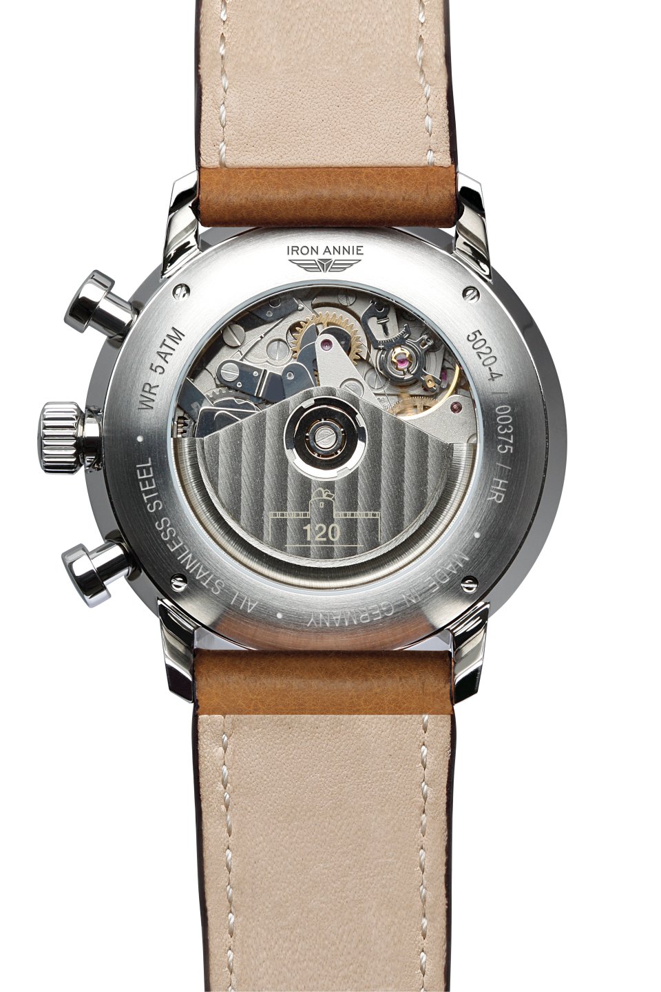HAU, Iron Annie Bauhaus Chronometer Automatik 7750 Valjoux 7750, Steelcase  5atm, Mineral crystal | Bauhaus | Herren | IRON ANNIE Uhren | Made in  Germany