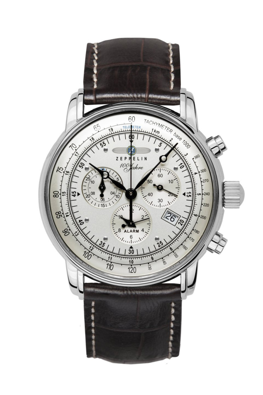 HAU, Zeppelin 100Jahre Chrono Ronda 5130.D Steelcase, wr 5atm, MineralglasK1