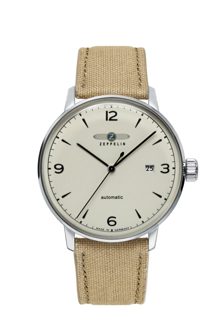 HAU, Zeppelin Hindenburg Automatik ´sustainable planet´ Kal. 8215 21 Jewels, Steelcase 40mm, Mineral-K1, wr 5atm