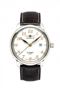 HAU, Zeppelin LZ-127 Automatik Cal. 8215 21 Jewels, Steelcase wr 5atm, MineralK1 HAU, Zeppelin LZ-127 Automatik Cal. 8215 21 Jewels, Steelcase wr 5atm, MineralK1