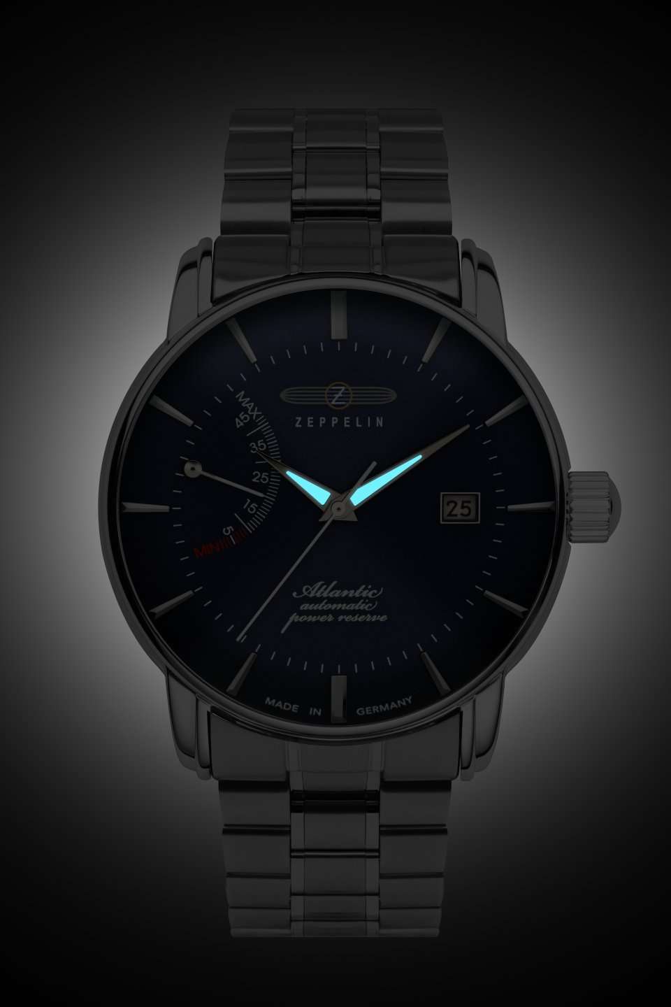 HAU, Zeppelin Atlantic Automatik Gangreserve MB Cal. 9133 26Jewels